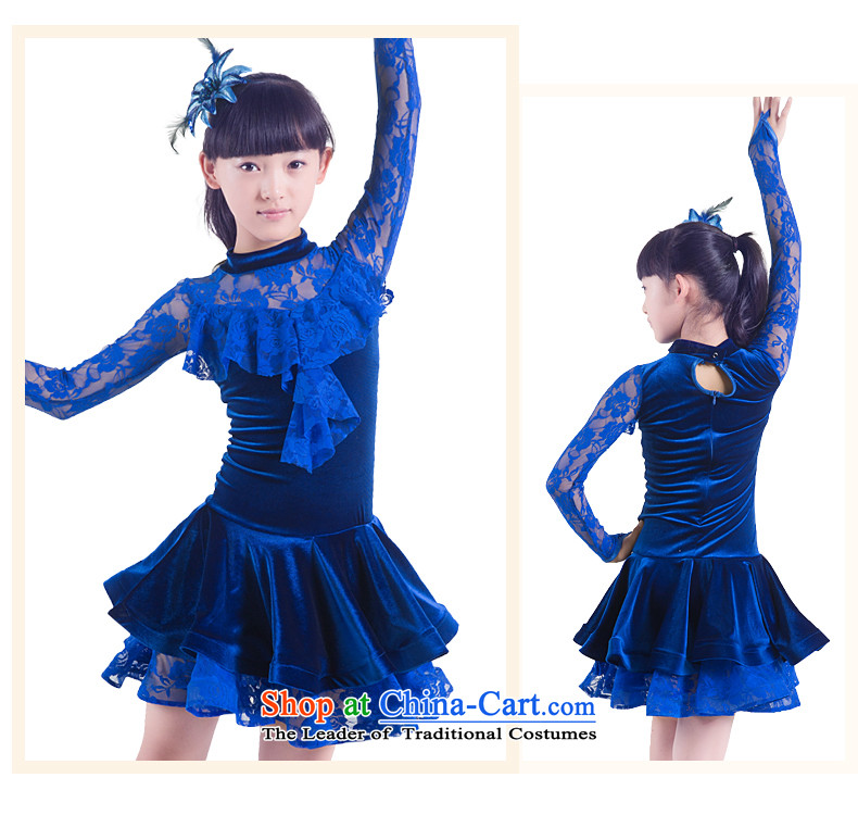 America than M Leung Children Dance services fall and winter girls long-sleeved lace serving Latin Shao Er Latin Dance Dance Performances exercise clothing services services blue 160 pictures, prices, brand platters! The elections are supplied in the national character of distribution, so action, buy now enjoy more preferential! As soon as possible.