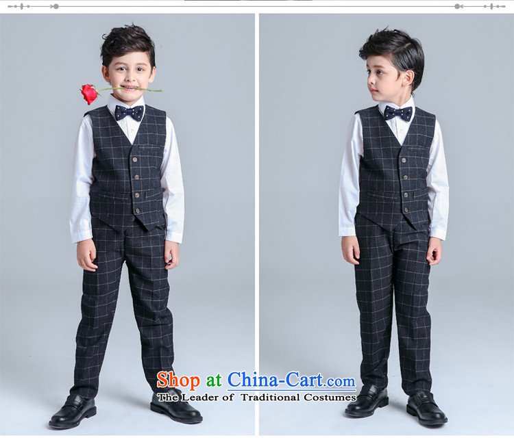 The boy will dress Kit Flower Girls dress suit male children, a leisure suit and black checkered four sets of 160 pictures, prices, brand platters! The elections are supplied in the national character of distribution, so action, buy now enjoy more preferential! As soon as possible.