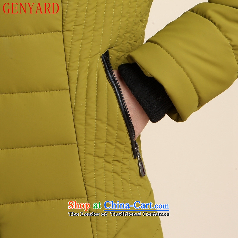 Genyard2015 autumn and winter new elderly mother casual style cotton jacket gross black XXL,GENYARD,,, shopping on the Internet