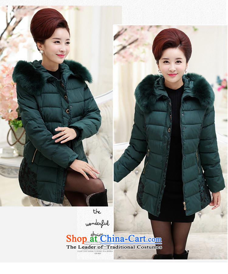 The fall in the new GENYARD2015 elderly mother coat cap load warm and comfortable cotton green XXXL gross for pictures, prices, brand platters! The elections are supplied in the national character of distribution, so action, buy now enjoy more preferential! As soon as possible.