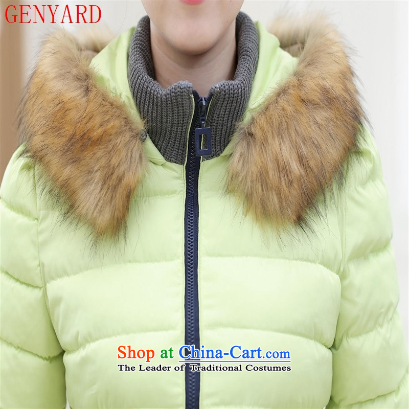 The fall of the new middle-aged GENYARD2015 MOM pack warm and comfortable stylish coat COTTON SHORT) jacket red Xxxxl,genyard,,, shopping on the Internet