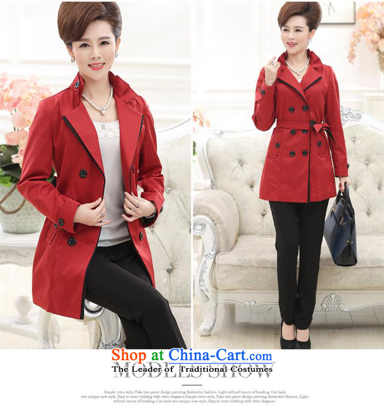 In the number of older women's GENYARD fall short of new gross Stylish coat mother load? large middle-aged clothing in red 3XL picture, prices, brand platters! The elections are supplied in the national character of distribution, so action, buy now enjoy more preferential! As soon as possible.