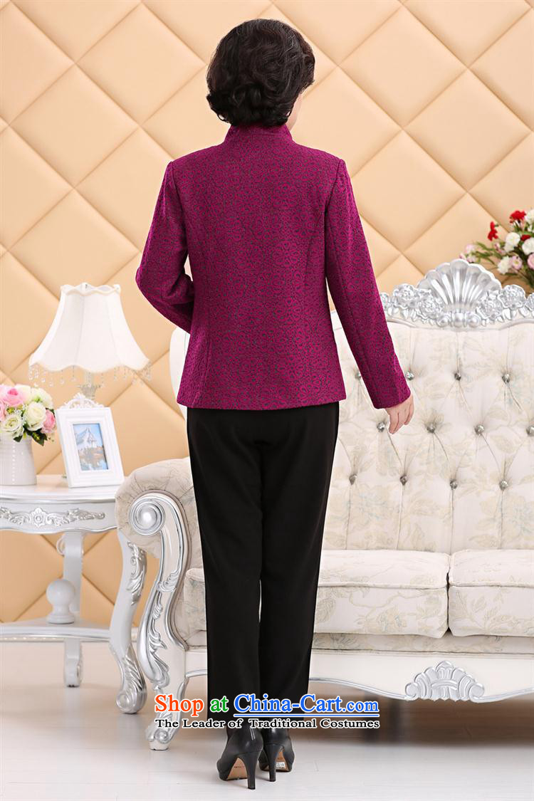 The spring and autumn jacket female new GENYARD2015 ethnic upscale embroidery? the elderly in the jacket gross mother blue XXL picture, prices, brand platters! The elections are supplied in the national character of distribution, so action, buy now enjoy more preferential! As soon as possible.
