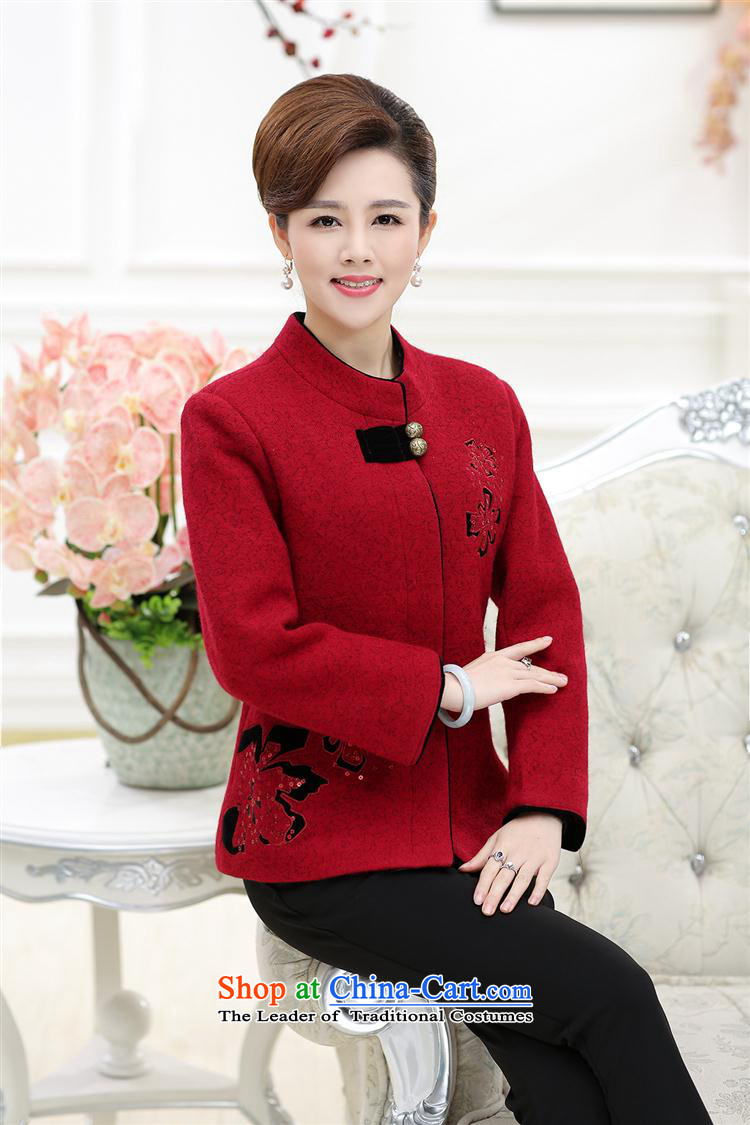 Gross new GENYARD2015 older women in this jacket Tang dynasty on upgrade of sequin embroidery XXXXL red picture, prices, brand platters! The elections are supplied in the national character of distribution, so action, buy now enjoy more preferential! As soon as possible.