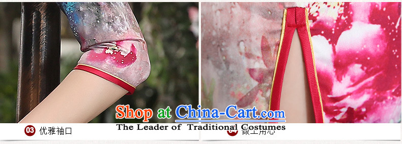 Yuan of rendering the new cheongsam dress with retro improved qipao autumn dresses daily 7 women of ethnic cuff cheongsam dress ZA3S07 picture color pictures, prices, XL brand platters! The elections are supplied in the national character of distribution, so action, buy now enjoy more preferential! As soon as possible.