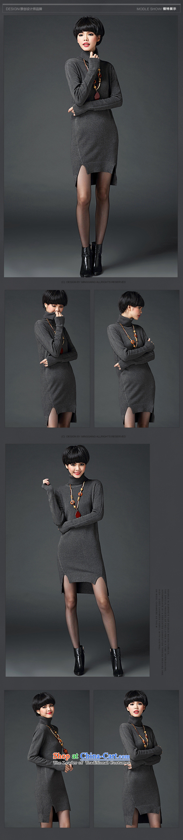 Jie in the autumn and winter Women's clothes New Sau San qipao knitted dresses high collar in long-sleeved long wool jumper skirt female green are code picture, prices, brand platters! The elections are supplied in the national character of distribution, so action, buy now enjoy more preferential! As soon as possible.