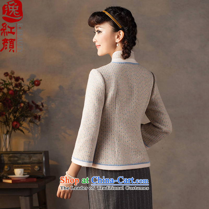 A Pinwheel Without Wind poems in thick Yat 2015 autumn and winter long-sleeved shirt qipao New China wind Sau San Tong replacing toner color retro  , Yat Lady , , , shopping on the Internet