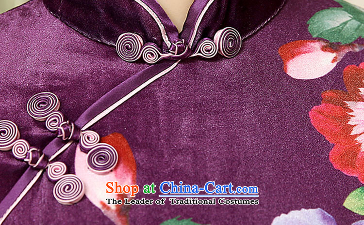 Ko Yo new qipao Overgrown Tomb Amaral stylish 7 Cuff Poster Stretch Wool 7 Cuff Kim qipao antique dresses and stable performance package skirt T0011-a T0011-A S picture, prices, brand platters! The elections are supplied in the national character of distribution, so action, buy now enjoy more preferential! As soon as possible.