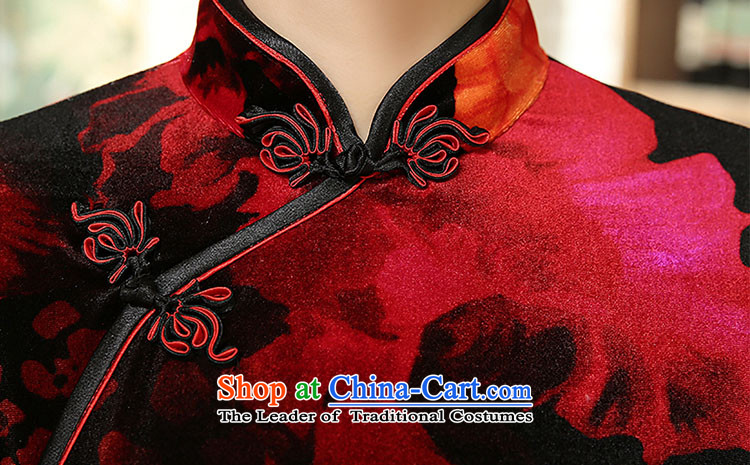 Ko Yo new qipao Overgrown Tomb Amaral skirt elegant Chinese 7 Cuff Poster Stretch Wool 7 Cuff Kim Sau San video thin cheongsam antique dresses and T0008 T0008 package XXL picture, prices, brand platters! The elections are supplied in the national character of distribution, so action, buy now enjoy more preferential! As soon as possible.