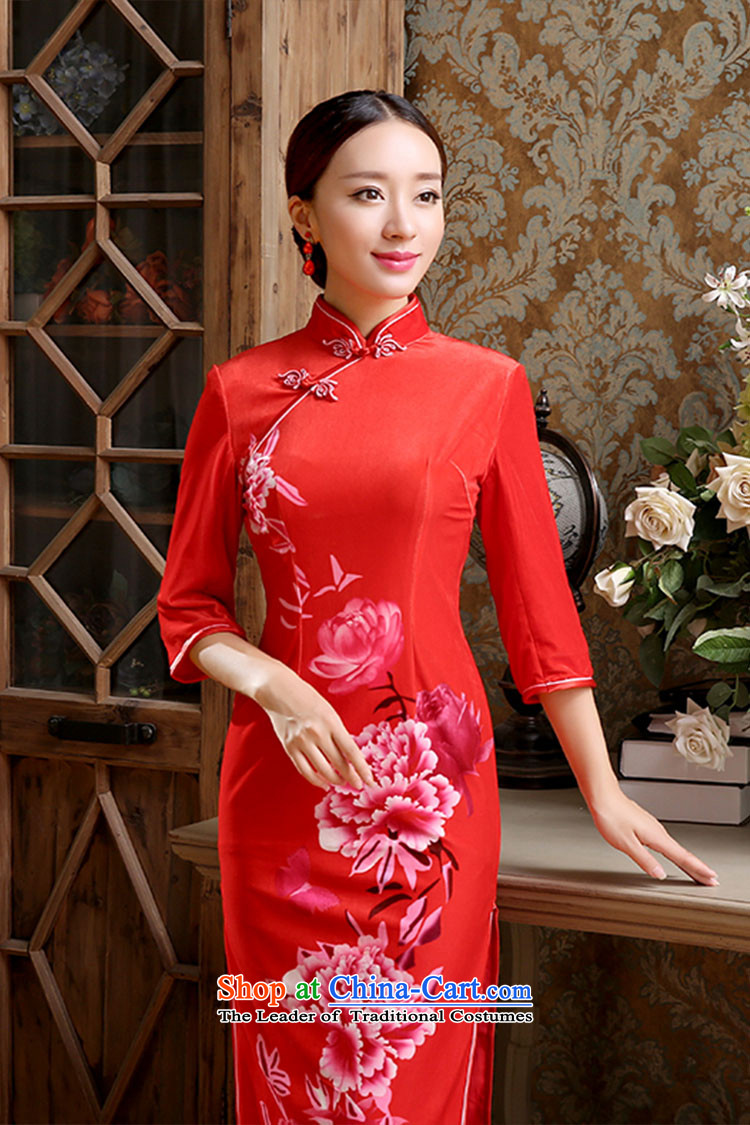 Ko Yo new qipao Overgrown Tomb Amaral retro 7 Cuff Poster Stretch Wool 7 Cuff Kim qipao antique dresses T0015 T0007-A package XXL picture, prices, brand platters! The elections are supplied in the national character of distribution, so action, buy now enjoy more preferential! As soon as possible.