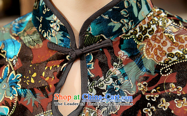 Ko Yo new qipao Overgrown Tomb Amaral retro 7 Cuff Poster Stretch Wool 7 Cuff Kim qipao antique dresses T0015 T0007-A package XXL picture, prices, brand platters! The elections are supplied in the national character of distribution, so action, buy now enjoy more preferential! As soon as possible.