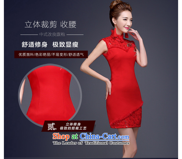 The Republika Srpska divas marriages qipao 2015 autumn and winter clothing short of qipao bows thick married women cheongsam lace Sau San video thin retro CHINESE CHEONGSAM RED L picture bride, prices, brand platters! The elections are supplied in the national character of distribution, so action, buy now enjoy more preferential! As soon as possible.