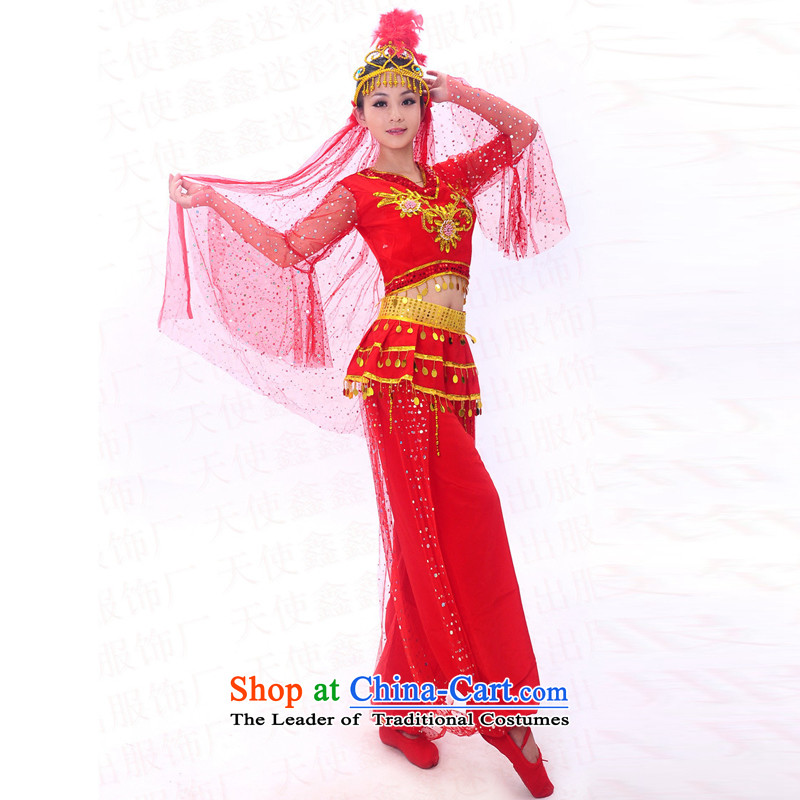 In Xinjiang Uygur Tifi Li dance service female adult new minorities 2015 square dance show services services yellow S India stage energy (tifi mod Océ Océ).... fil shopping on the Internet