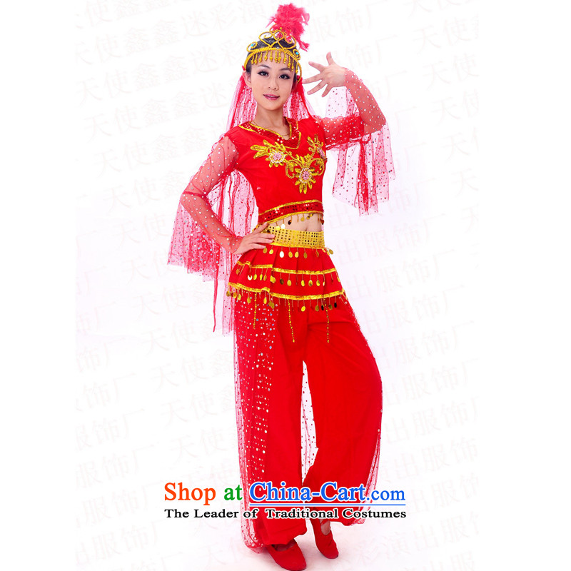 In Xinjiang Uygur Tifi Li dance service female adult new minorities 2015 square dance show services services red L, India stage energy (tifi mod Océ Océ).... fil shopping on the Internet