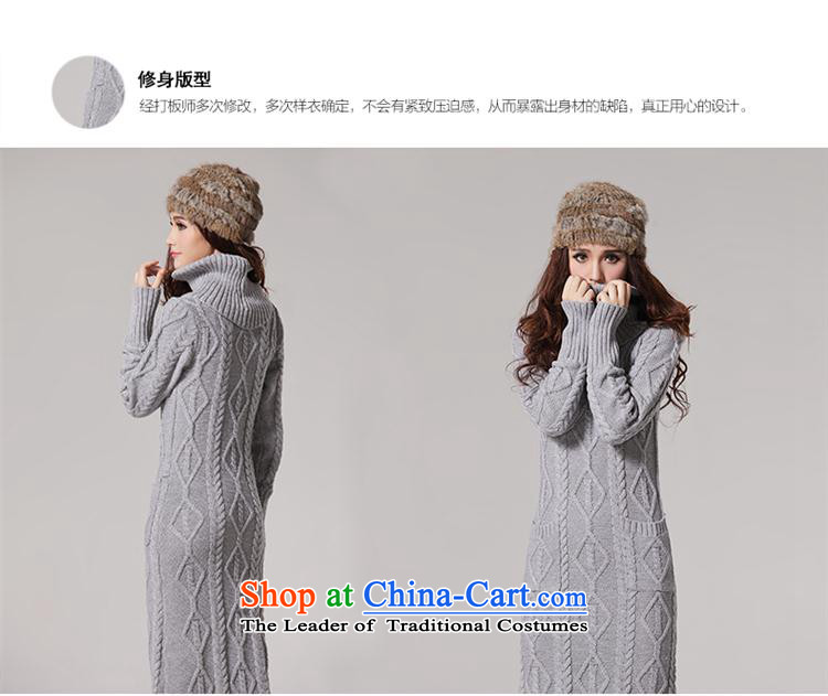 Large autumn and winter joryaxuan female thick high collar kit and retro-ceiling extra long, twist sweater dresses carbon S picture, prices, brand platters! The elections are supplied in the national character of distribution, so action, buy now enjoy more preferential! As soon as possible.