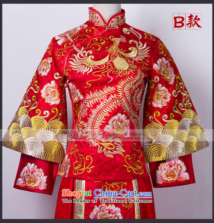 Ferrara Soo kimono 2015 new bride photo marriage wedding gown dress qipao Chinese Fung Sau Wo service through Mudan girls A M pictures, prices, brand platters! The elections are supplied in the national character of distribution, so action, buy now enjoy more preferential! As soon as possible.