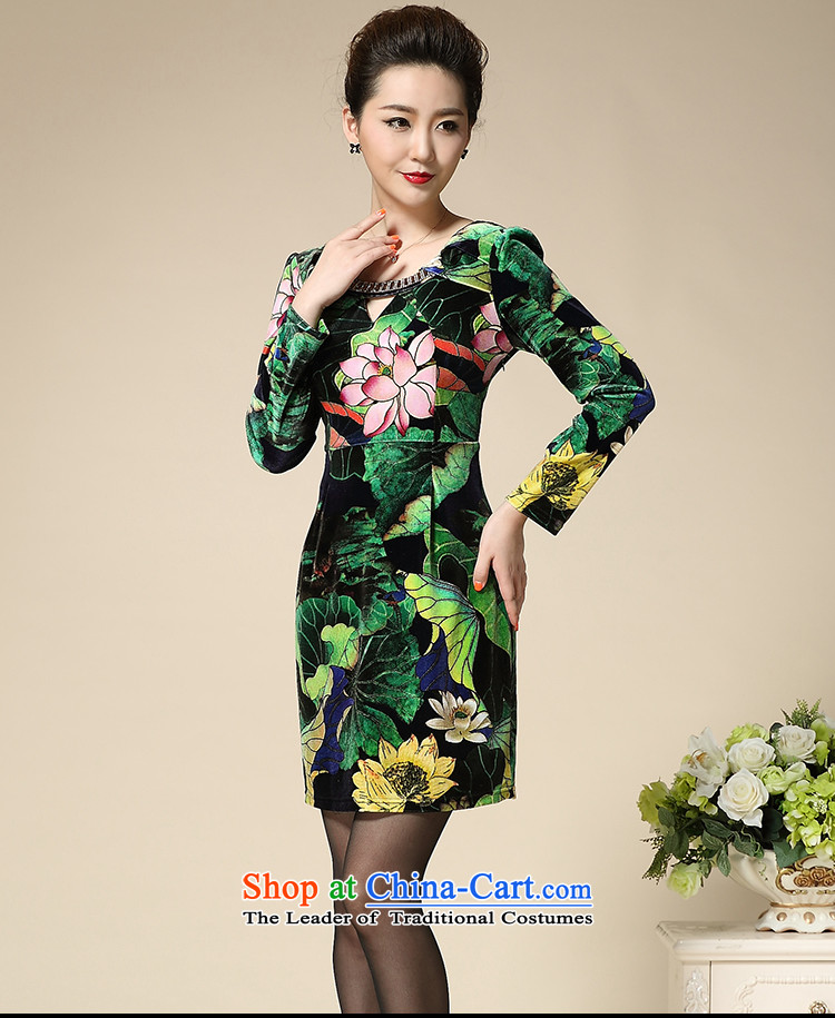 Ya-ting shops, the major new autumn code in long-sleeved blouses and noble MOM pack stylish older Kim velvet orange M picture, prices, brand platters! The elections are supplied in the national character of distribution, so action, buy now enjoy more preferential! As soon as possible.