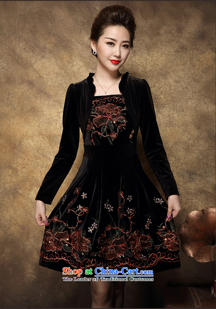 Shop 2015, Ya-ting of older women with the new Korean autumn edition temperament large long-sleeved mother 