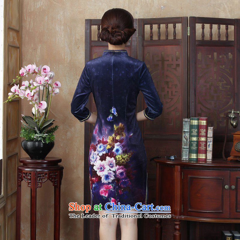 The classic 2015 winter clothing qipao stylish 7 to the improvement of the day-to-day cuff cheongsam dress, large retro large L package, Love Returning so AIRANPENG Peng () , , , shopping on the Internet