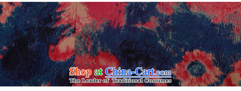The Butterfly Lovers 2015 autumn and winter of ethnic, Tang blouses improved silk and cotton yarn folder cloud of incense qipao shirt suit L picture, prices, brand platters! The elections are supplied in the national character of distribution, so action, buy now enjoy more preferential! As soon as possible.