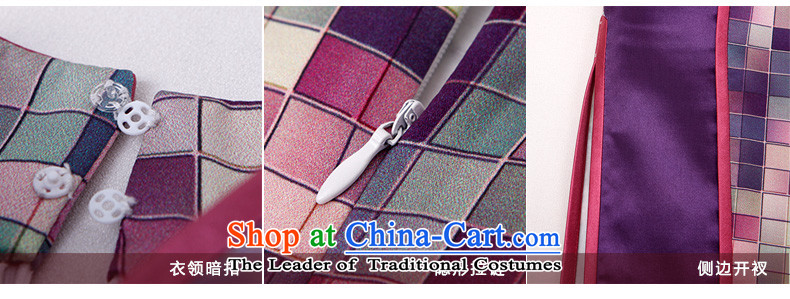 The Butterfly Lovers 2015 autumn and winter new Chinese Antique long-sleeved cheongsam dress improved stylish Silk Cheongsam long latticed L picture, prices, brand platters! The elections are supplied in the national character of distribution, so action, buy now enjoy more preferential! As soon as possible.