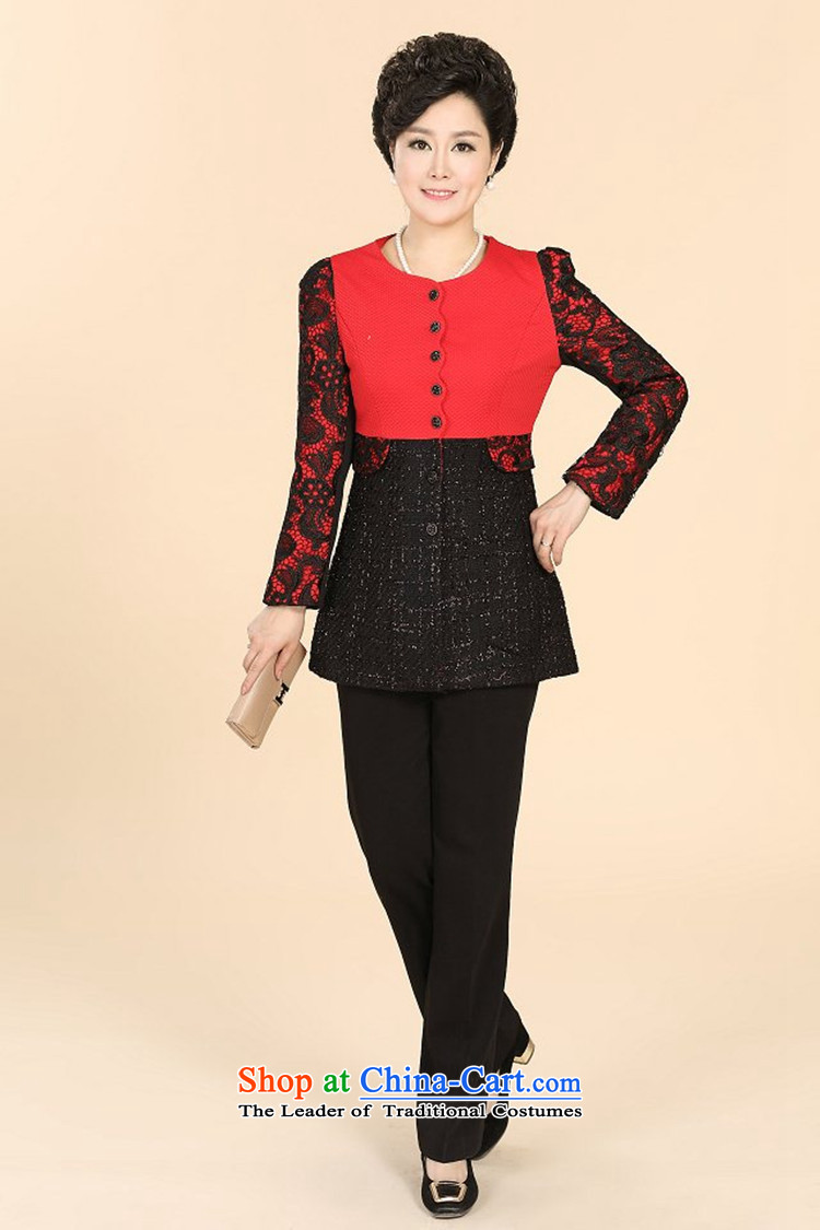 In the number of older women's GENYARD fall inside the new moms long-sleeve sweater with Korean Won version wind jacket female red 5XL picture, prices, brand platters! The elections are supplied in the national character of distribution, so action, buy now enjoy more preferential! As soon as possible.