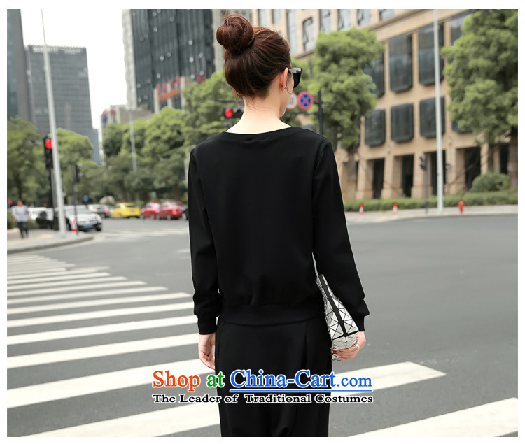 Secretary for autumn and winter clothing *2015 involving Korean female New Low round-neck collar long-sleeved T-shirt, forming the stamp sweater black M picture, prices, brand platters! The elections are supplied in the national character of distribution, so action, buy now enjoy more preferential! As soon as possible.