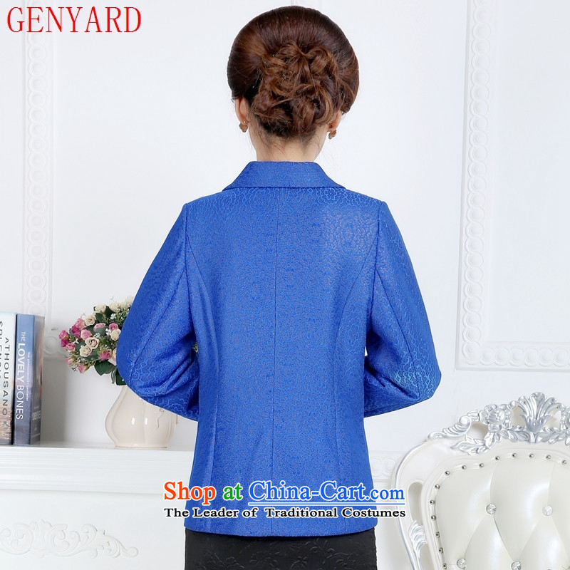 In the number of older women's GENYARD autumn new Korean mother with large middle-aged   code jacket female dark green 3XL,GENYARD,,, shopping on the Internet