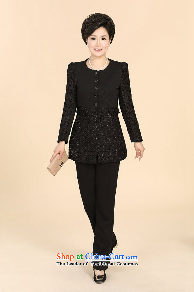 In the number of older women's GENYARD new moms with Korean long-sleeved sweater Korean Wind Jacket female black 3XL picture, prices, brand platters! The elections are supplied in the national character of distribution, so action, buy now enjoy more preferential! As soon as possible.