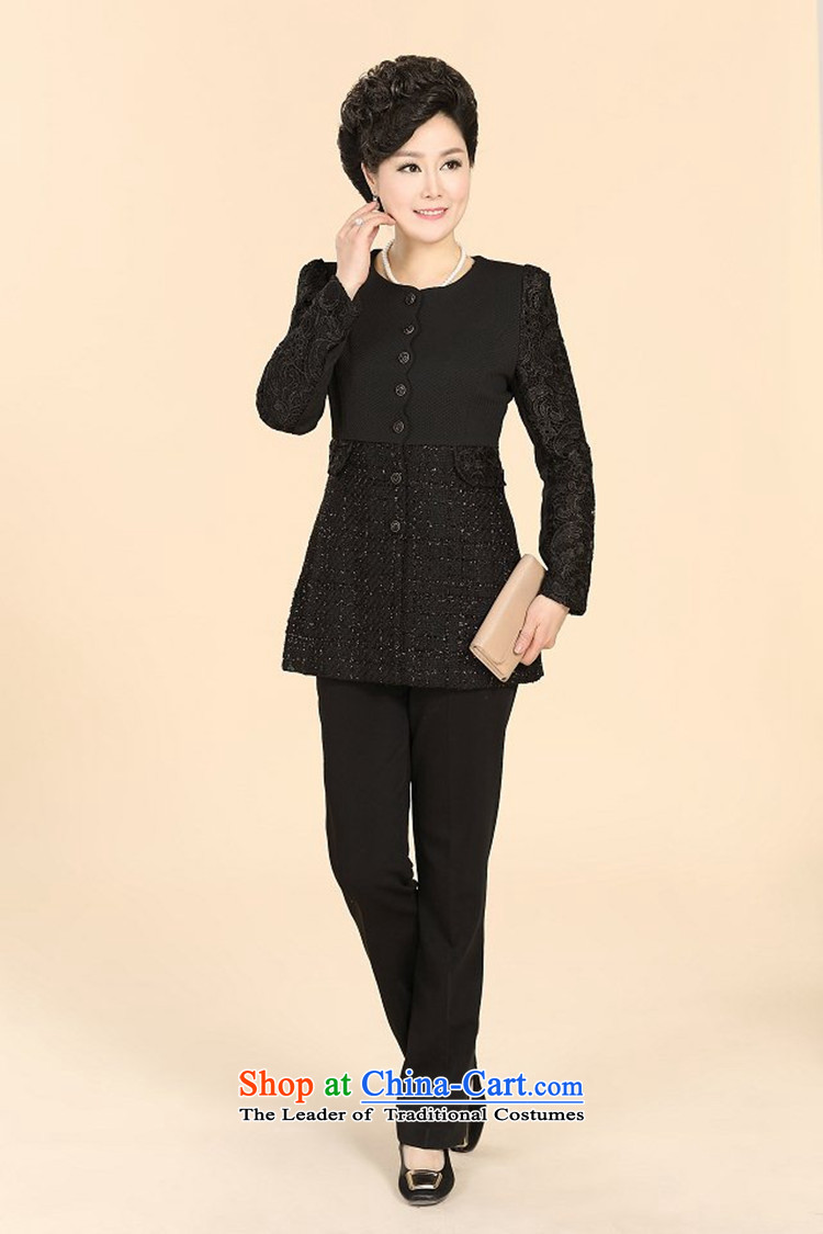 In the number of older women's GENYARD new moms with Korean long-sleeved sweater Korean Wind Jacket female black 3XL picture, prices, brand platters! The elections are supplied in the national character of distribution, so action, buy now enjoy more preferential! As soon as possible.