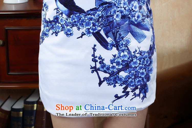In accordance with the Fuser OF ETHNIC CHINESE WOMEN'S improved dresses collar Classic tray clip suit stitching of Sau San Tong loaded short winter qipao ancient /Y0017# figure S picture, prices, brand platters! The elections are supplied in the national character of distribution, so action, buy now enjoy more preferential! As soon as possible.