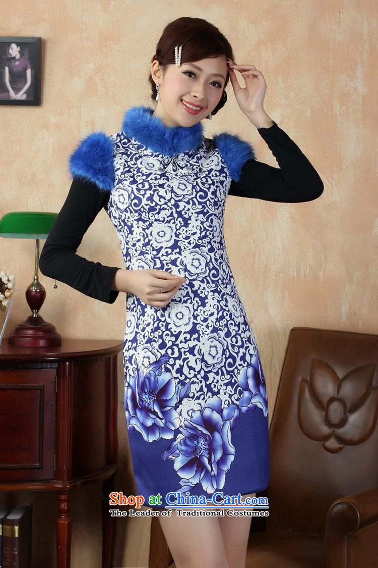 In accordance with the Fuser OF ETHNIC CHINESE WOMEN'S improved dress suit stitching tray clip short of Sau San Tong replacing old winter qipao /Y0018# figure S picture, prices, brand platters! The elections are supplied in the national character of distribution, so action, buy now enjoy more preferential! As soon as possible.