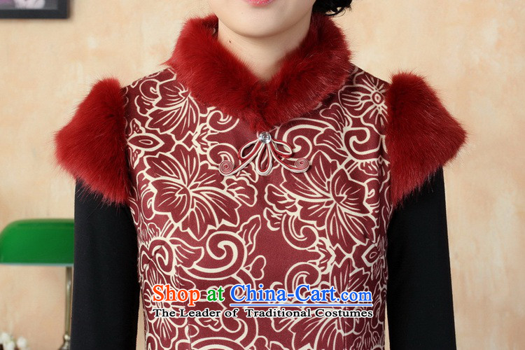 In accordance with the fuser retro OF ETHNIC CHINESE WOMEN'S improved stamp short of Sau San Tong replacing old winter qipao /Y0019# Figure 2XL Photo, prices, brand platters! The elections are supplied in the national character of distribution, so action, buy now enjoy more preferential! As soon as possible.