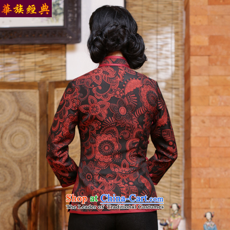 China-Tang dynasty Classic Chinese republic of korea wind jacket qipao Han-Ms. ancient China wind long-sleeved blouses and fall inside - pre-sale suit XXL, 15 days China Ethnic Classic (HUAZUJINGDIAN) , , , shopping on the Internet