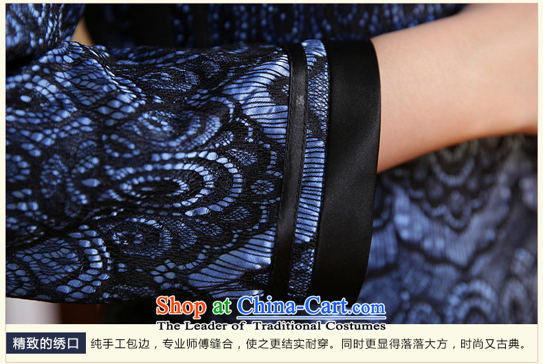 China-republic of korea lace qipao classic skirt 2015 new autumn and winter long-sleeved long skirt Chinese improved abounds qipao - 15 days pre-sale prices, pictures, L brand platters! The elections are supplied in the national character of distribution, so action, buy now enjoy more preferential! As soon as possible.
