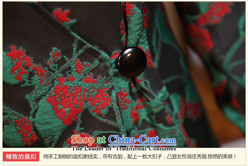 Chinese Classic cheongsam shirt improvements ethnic Han-Tang Dynasty Chinese China wind spring and autumn 2015 Women's long-sleeved jacket suit - 15 days pre-sale prices, pictures, XL brand platters! The elections are supplied in the national character of distribution, so action, buy now enjoy more preferential! As soon as possible.