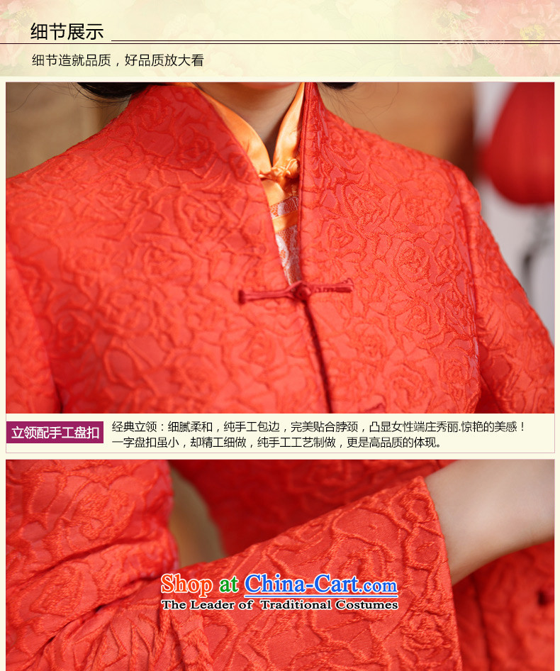 China-Tang dynasty Classic Chinese cheongsam dress jacket of the Republic of Korea Air Ms. improved long-sleeved shirt 2015 Fall/Winter Collections suit - 15 days pre-sale XXL pictures, prices, brand platters! The elections are supplied in the national character of distribution, so action, buy now enjoy more preferential! As soon as possible.
