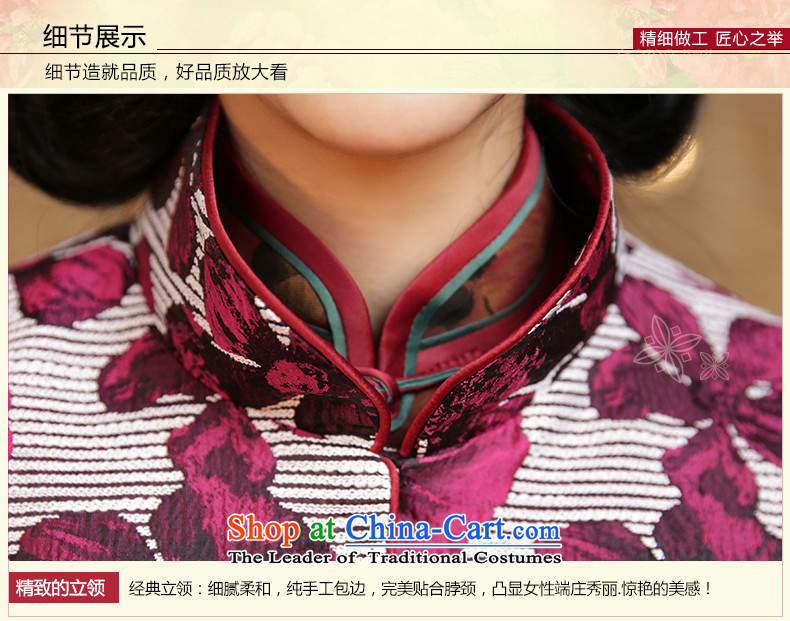 China ethnic nationalities Tang Dynasty Ms. classic autumn and winter coats 2015 CHINESE CHEONGSAM with T-shirt China wind Han-improved Green - 15 days pre-sale prices, pictures, XXXL brand platters! The elections are supplied in the national character of distribution, so action, buy now enjoy more preferential! As soon as possible.