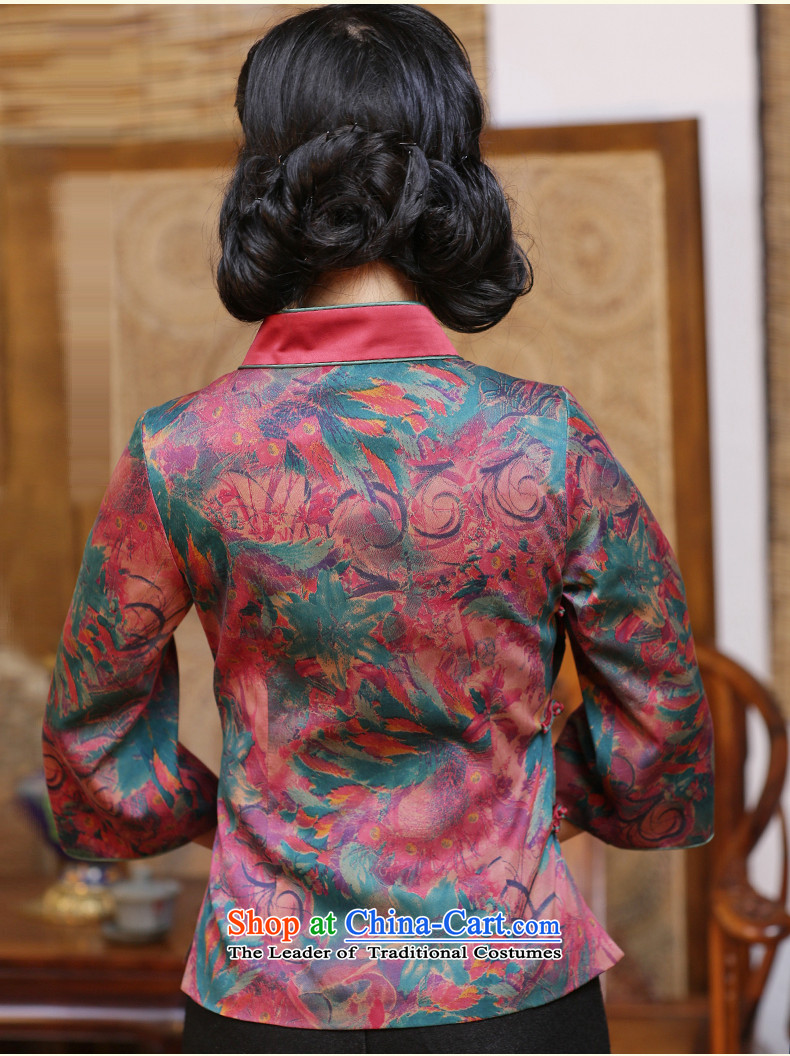 Chinese Classic cheongsam shirt clip-cotton Ms. Tang Dynasty Chinese improved Han-Republic of Korea 2015 autumn and winter coat wind load suit - 15 days pre-sale prices, pictures, L brand platters! The elections are supplied in the national character of distribution, so action, buy now enjoy more preferential! As soon as possible.
