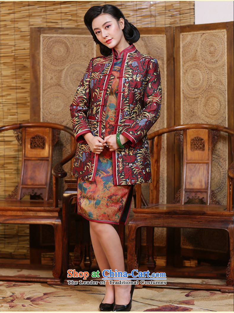 China-Tang dynasty Classic autumn replacing qipao jacket, the Republic of Korea long-sleeved blouses and improvement of Chinese Wind China Wind Jacket suit - 15 days pre-sale prices, pictures, L brand platters! The elections are supplied in the national character of distribution, so action, buy now enjoy more preferential! As soon as possible.