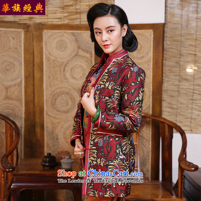 China-Tang dynasty Classic autumn replacing qipao jacket, the Republic of Korea long-sleeved blouses and improvement of Chinese Wind China Wind Jacket suit - pre-sale 15 days , L, ethnic Chinese Classic (HUAZUJINGDIAN) , , , shopping on the Internet