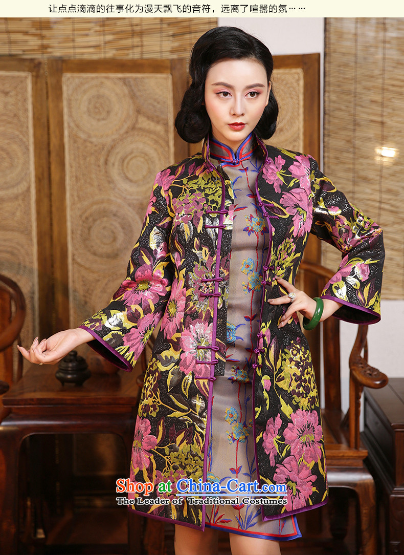 China ETHNIC CHINESE CHEONGSAM jacket improvement classic Tang Dynasty National Autumn and winter blouses Han-Republic of Korea women's large wind suit - 15 days pre-sale prices, pictures, L brand platters! The elections are supplied in the national character of distribution, so action, buy now enjoy more preferential! As soon as possible.