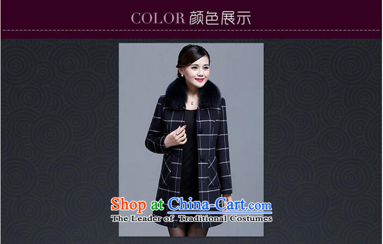 Memnarch 琊 Connie Shop 2015 winter clothing new stylish aware of elegance. Long grid gross jacket coat women? cashmere orange XL Photo, prices, brand platters! The elections are supplied in the national character of distribution, so action, buy now enjoy more preferential! As soon as possible.