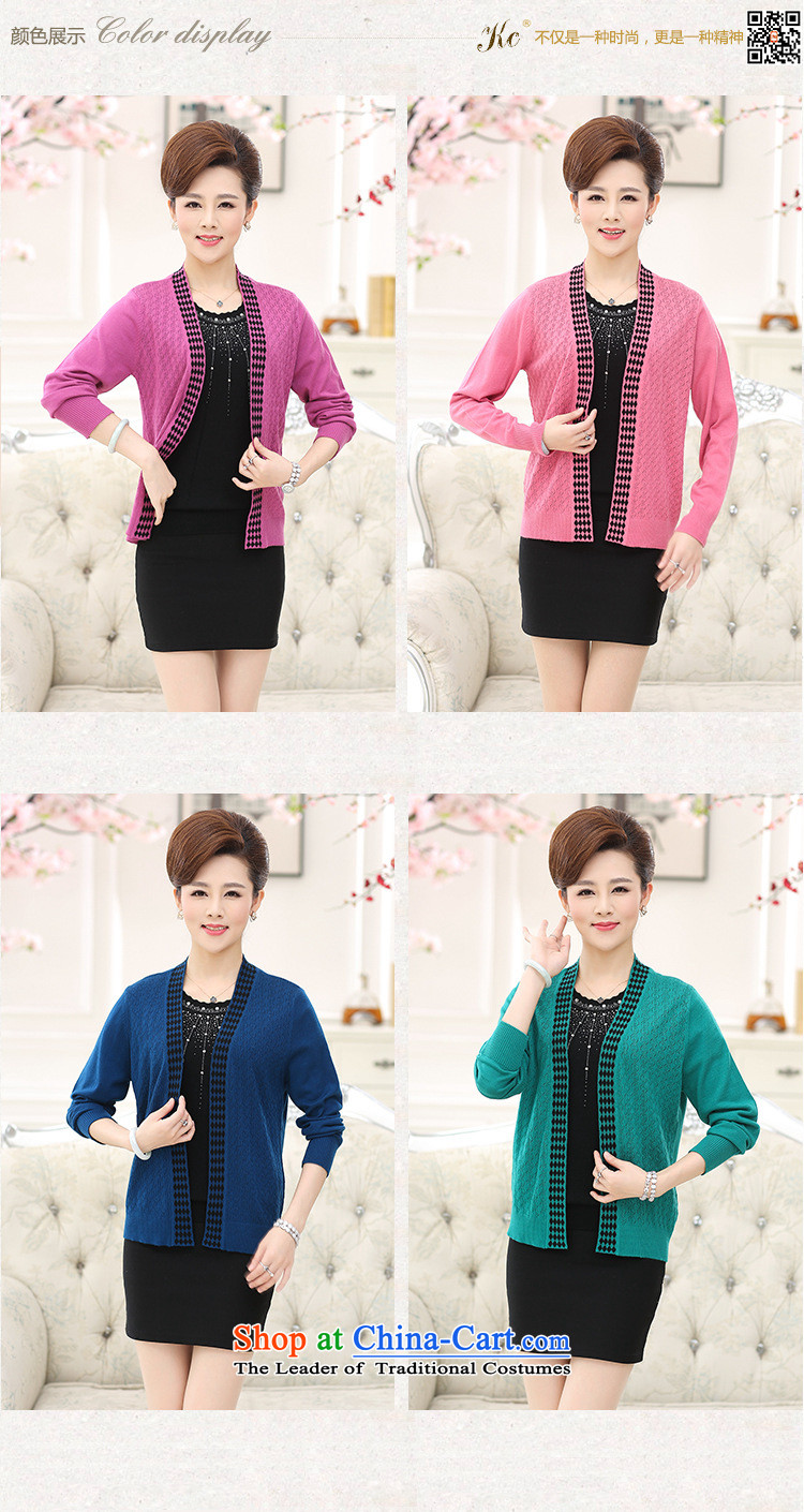 September Girl Store * autumn new) Older women's stylish middle-aged moms with really two long-sleeved jacket Knitted Shirt female pink 120 pictures, prices, brand platters! The elections are supplied in the national character of distribution, so action, buy now enjoy more preferential! As soon as possible.