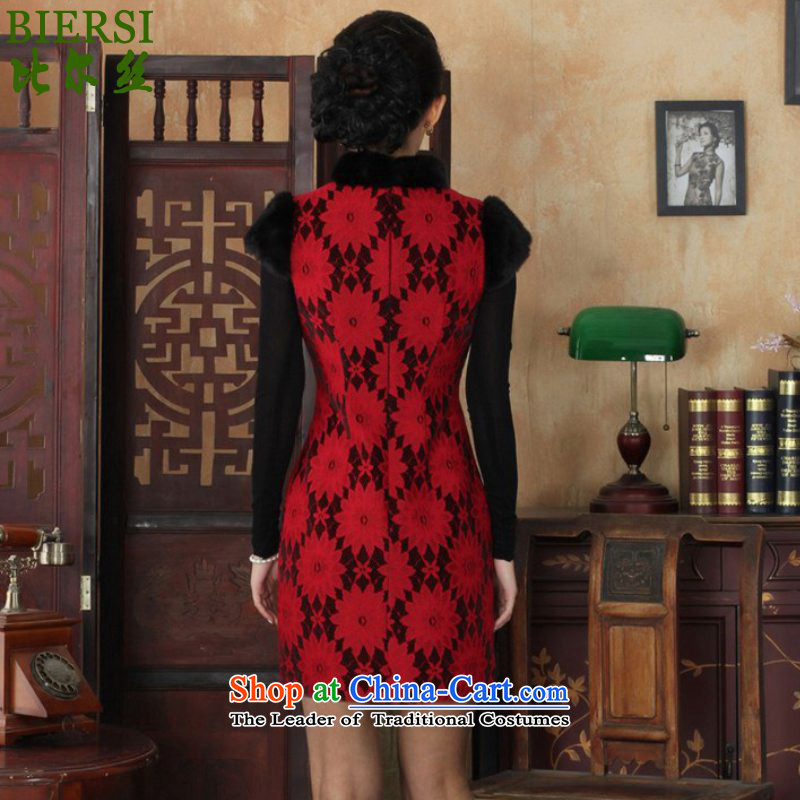 The Bill was a trendy new of Chinese women s suits improved short, Sau San Tong replacing old winter qipao /Y0023# figure , L, Carl Bildt silk , , , shopping on the Internet