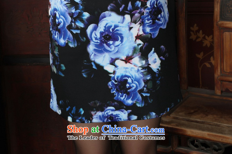 The Bill was a trendy new for women retro ethnic Chinese improved short, Sau San Tong replacing old winter qipao /Y0028# figure L picture, prices, brand platters! The elections are supplied in the national character of distribution, so action, buy now enjoy more preferential! As soon as possible.