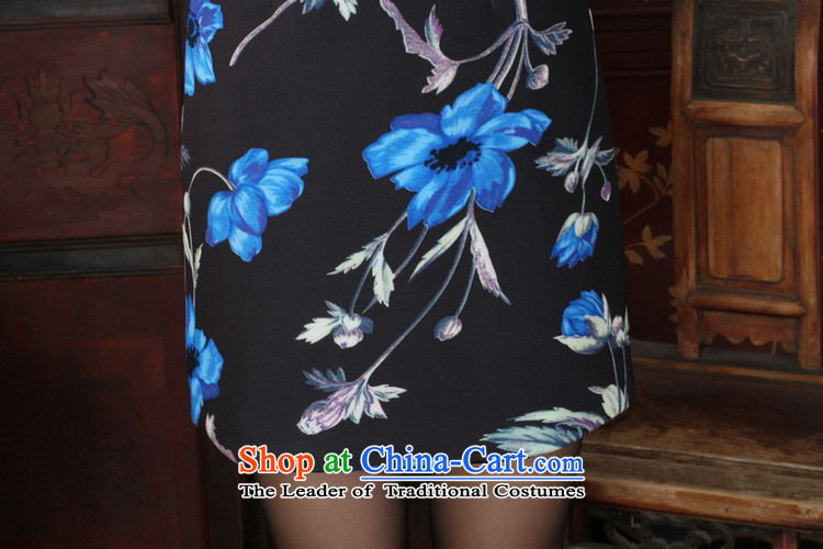 Carl Bildt population of ethnic Chinese improvement of nostalgia for the women's dresses flower Sau San Tong loaded short of winter cheongsam ancient /Y0029# figure S picture, prices, brand platters! The elections are supplied in the national character of distribution, so action, buy now enjoy more preferential! As soon as possible.