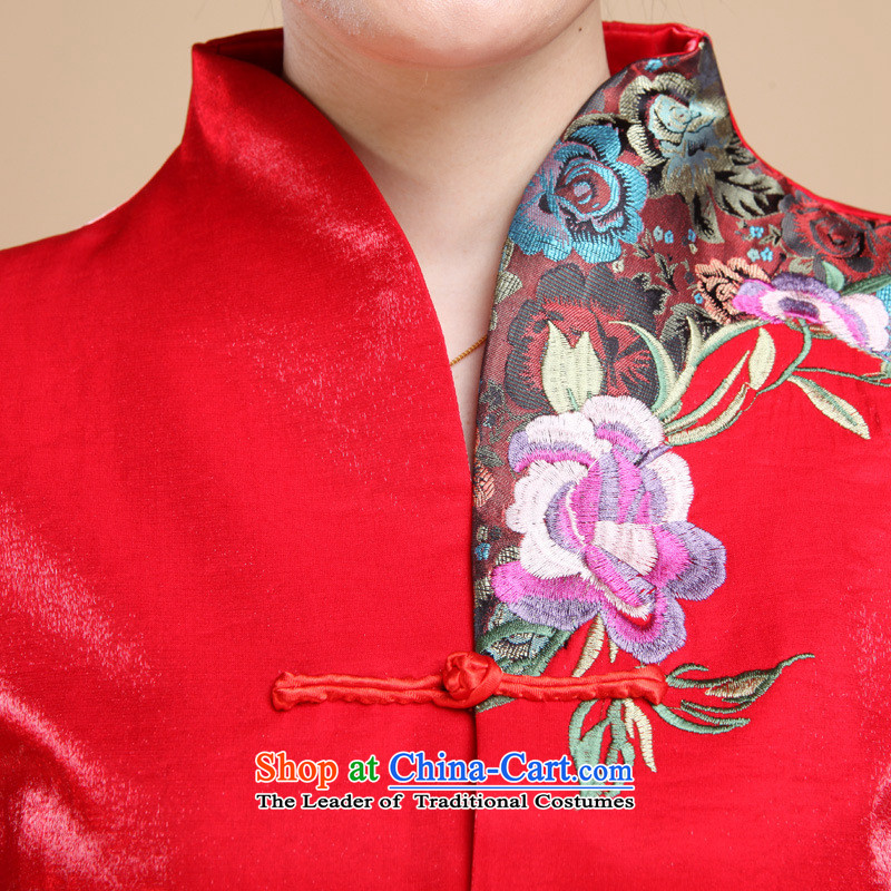 Ms. tea art work of autumn and winter clothing teahouse attendants Tang Dynasty Chinese shirt jacket coat of nostalgia for the new Red single Yi 2XL Photo, prices, brand platters! The elections are supplied in the national character of distribution, so action, buy now enjoy more preferential! As soon as possible.