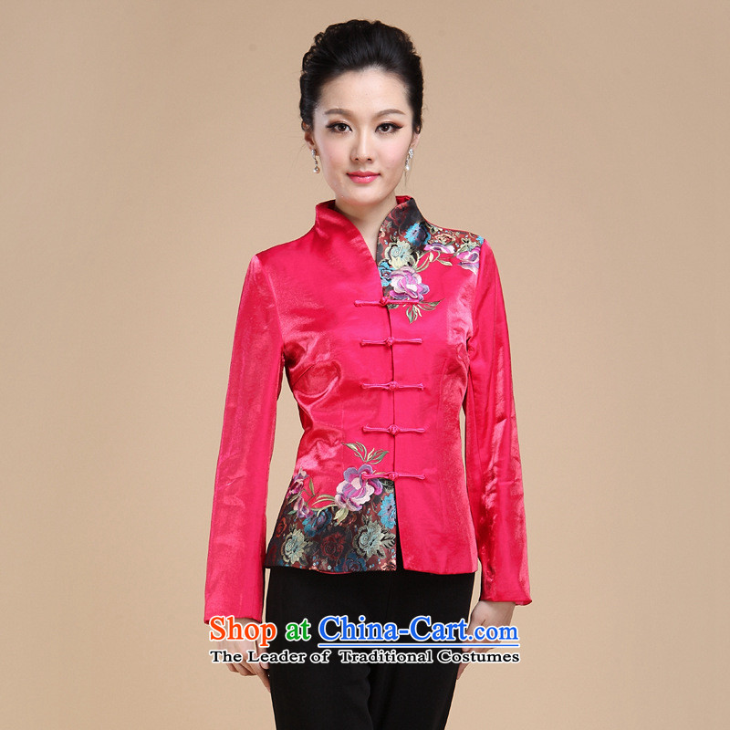 Ms. tea art work of autumn and winter clothing teahouse attendants Tang Dynasty Chinese shirt jacket coat of nostalgia for the new Red 1- day in accordance with the US 2XL, Yi Hwan (meitianyihuan) , , , shopping on the Internet
