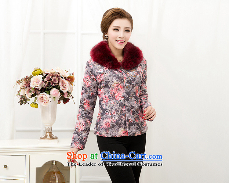 Autumn and winter new and old age, long-sleeved jacket middle-aged mother Chinese gross cotton shirt cotton clothing suit 2XL picture services, prices, brand platters! The elections are supplied in the national character of distribution, so action, buy now enjoy more preferential! As soon as possible.